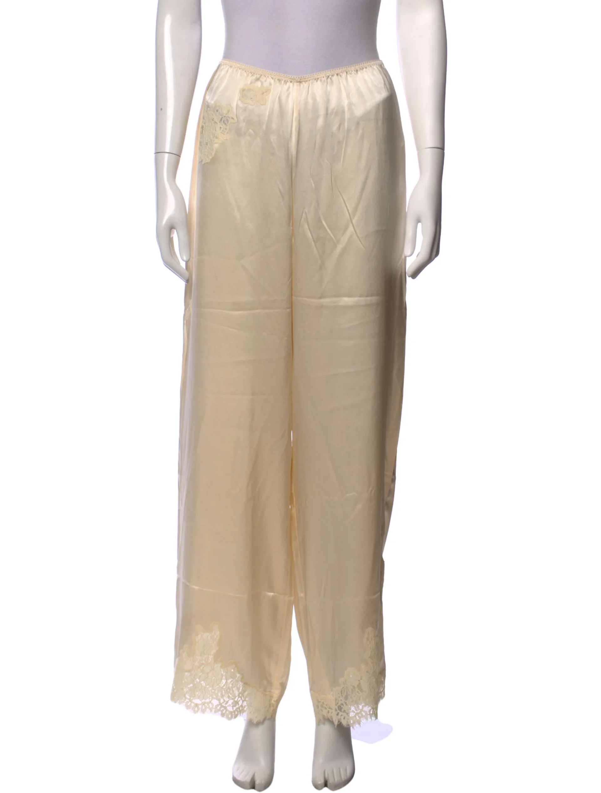 Doen silk lace pants