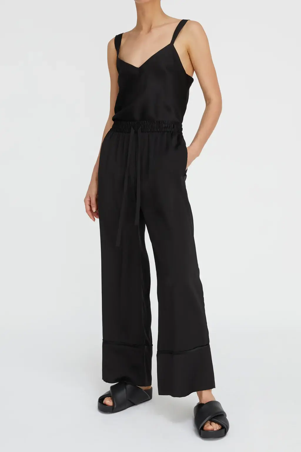 Lee Mathews silk pants