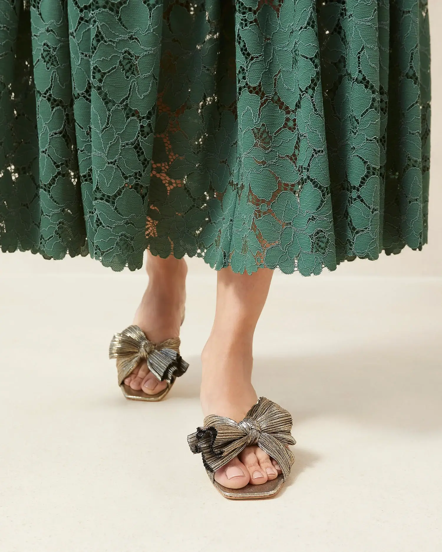 Loeffler Randall Daphne slides sandals