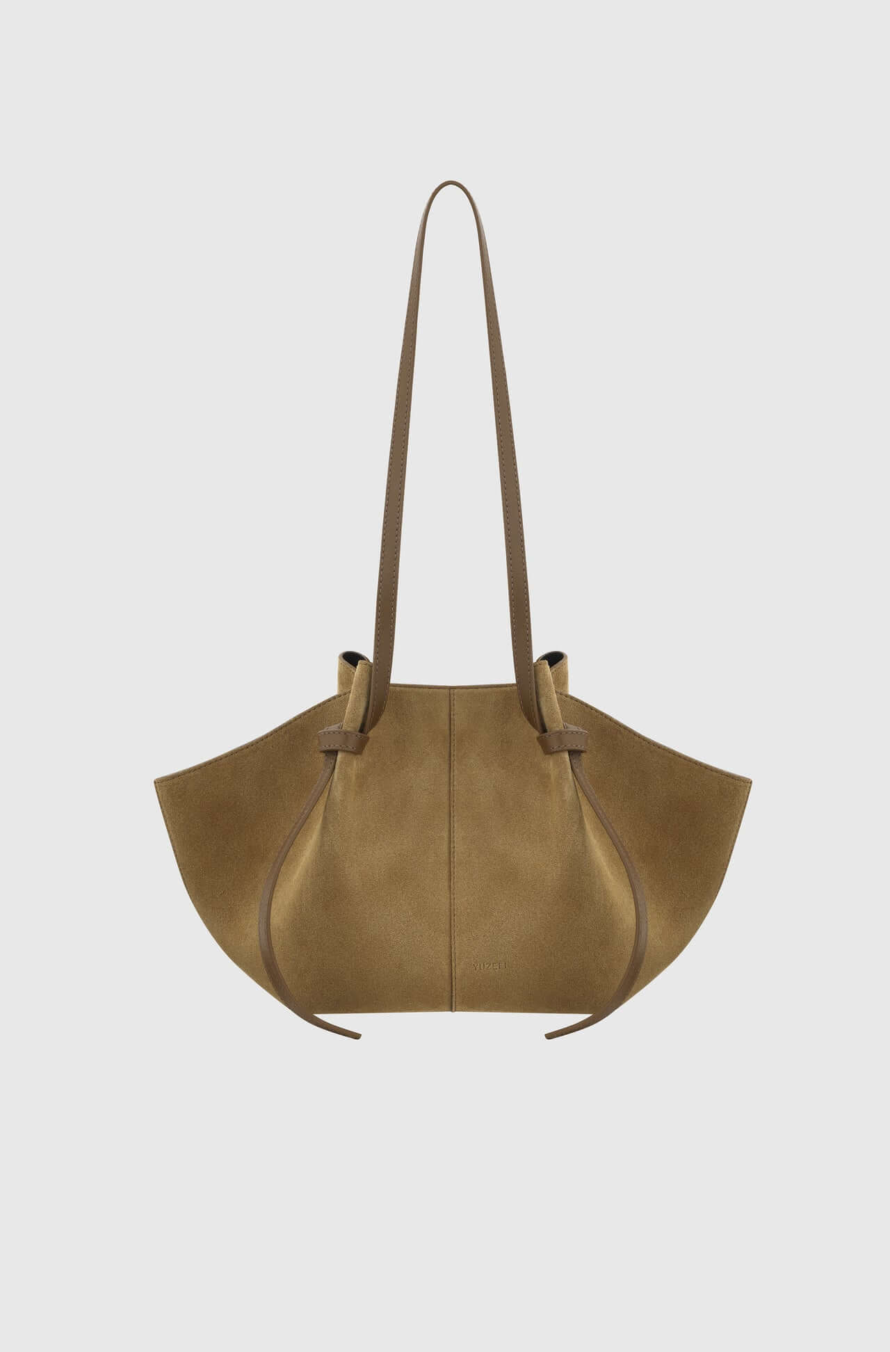 Yuzefi mochi fennel suede bag