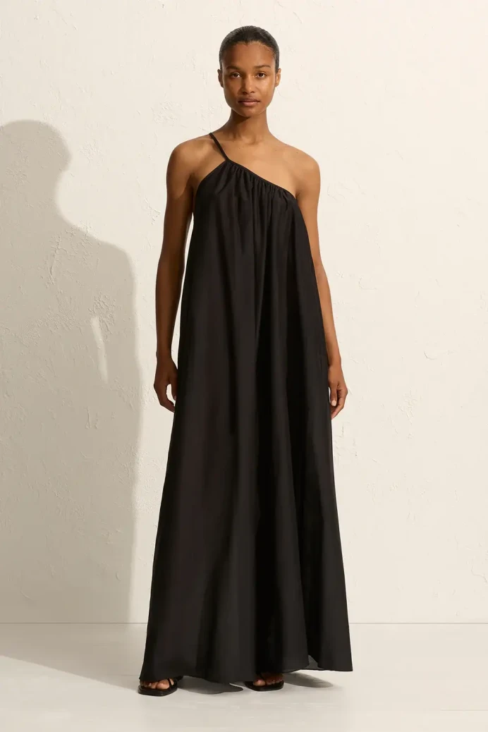 Matteau black maxi dress