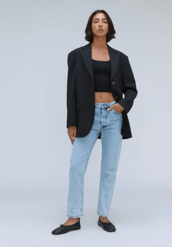 Everlane The Rigid Slouch Jeans