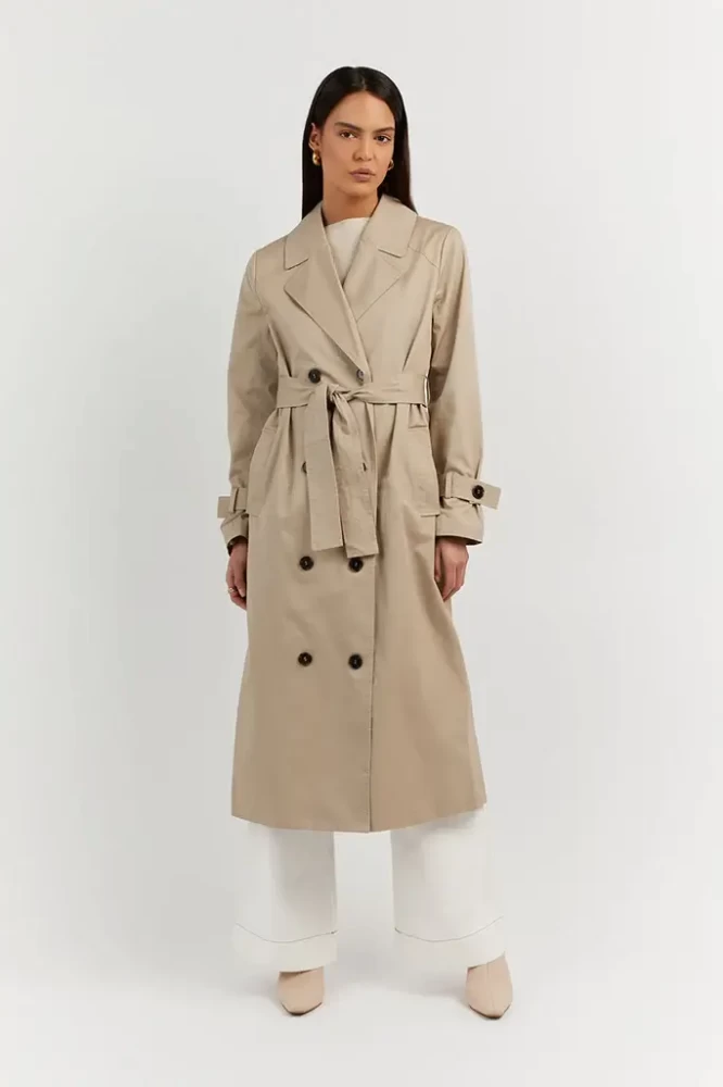 Dissh Foster Stone Trench Coat