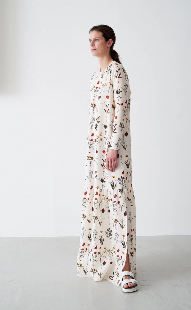 Mother of Pearl Genesis Ivory Herbarium Dress