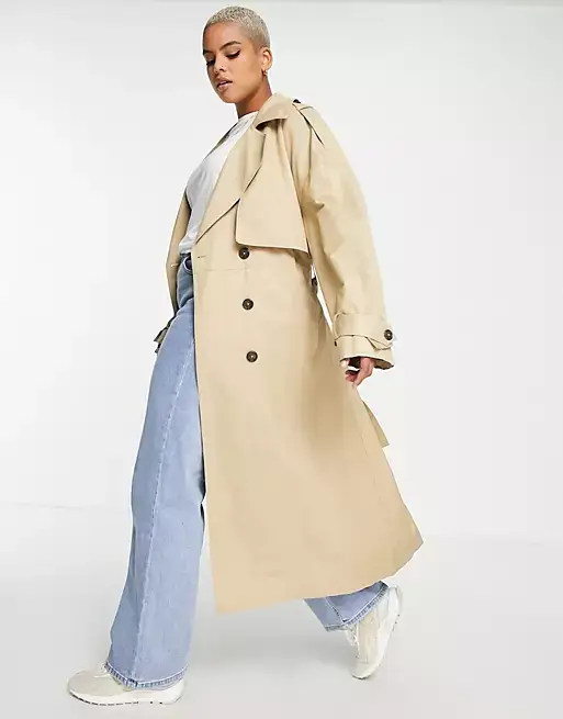ASOS Edition Curve Trench Coat