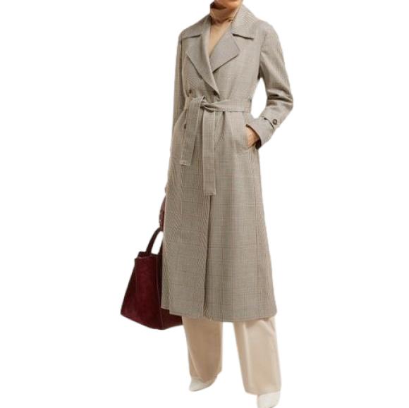 Giuliva Heritage Check Trench Coat