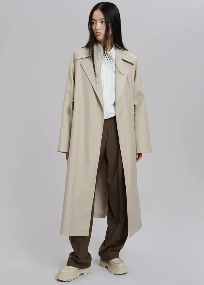 The Frankie Shop Tubi Trench Coat