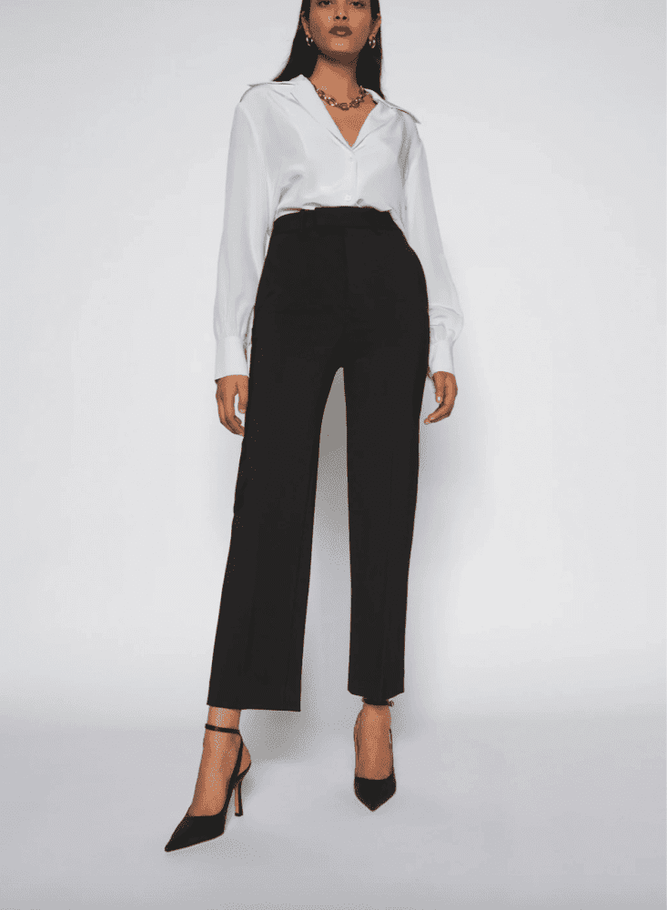 Scanlan Theodore Tailored Cropped Trousers
