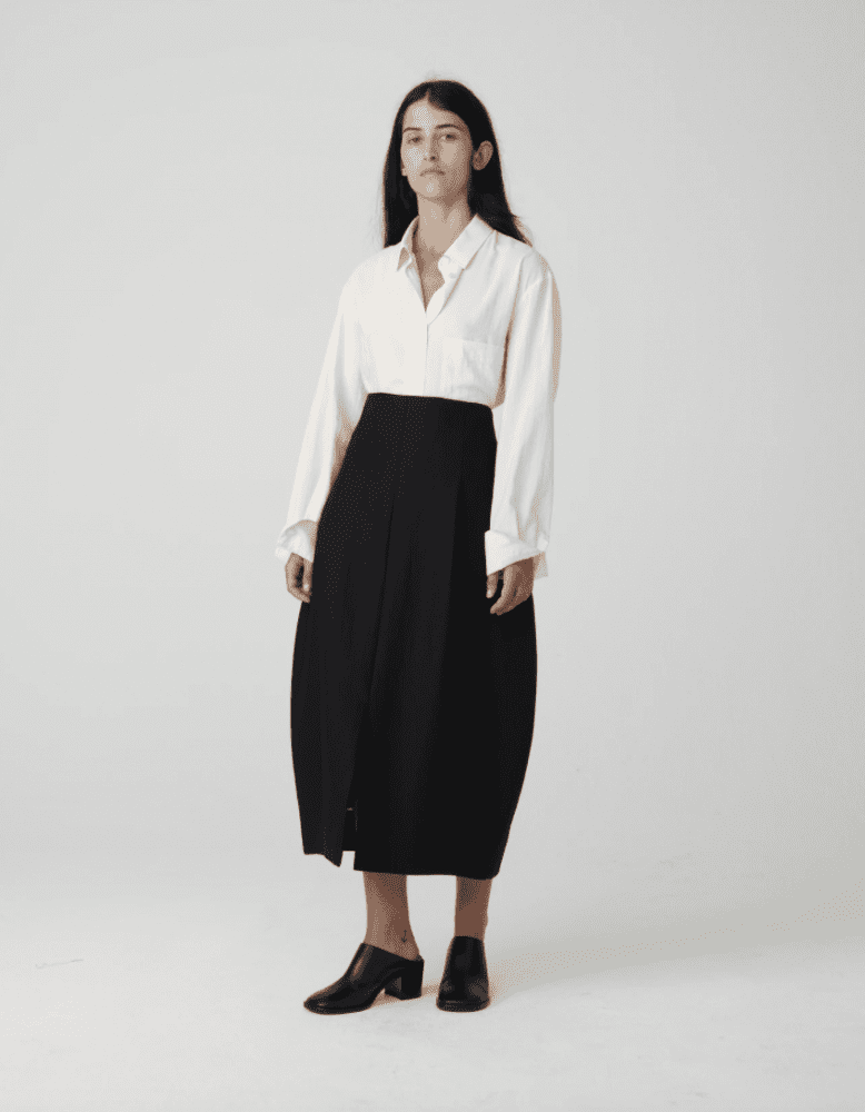 Studio Nicholson Reyna Skirt in Black
