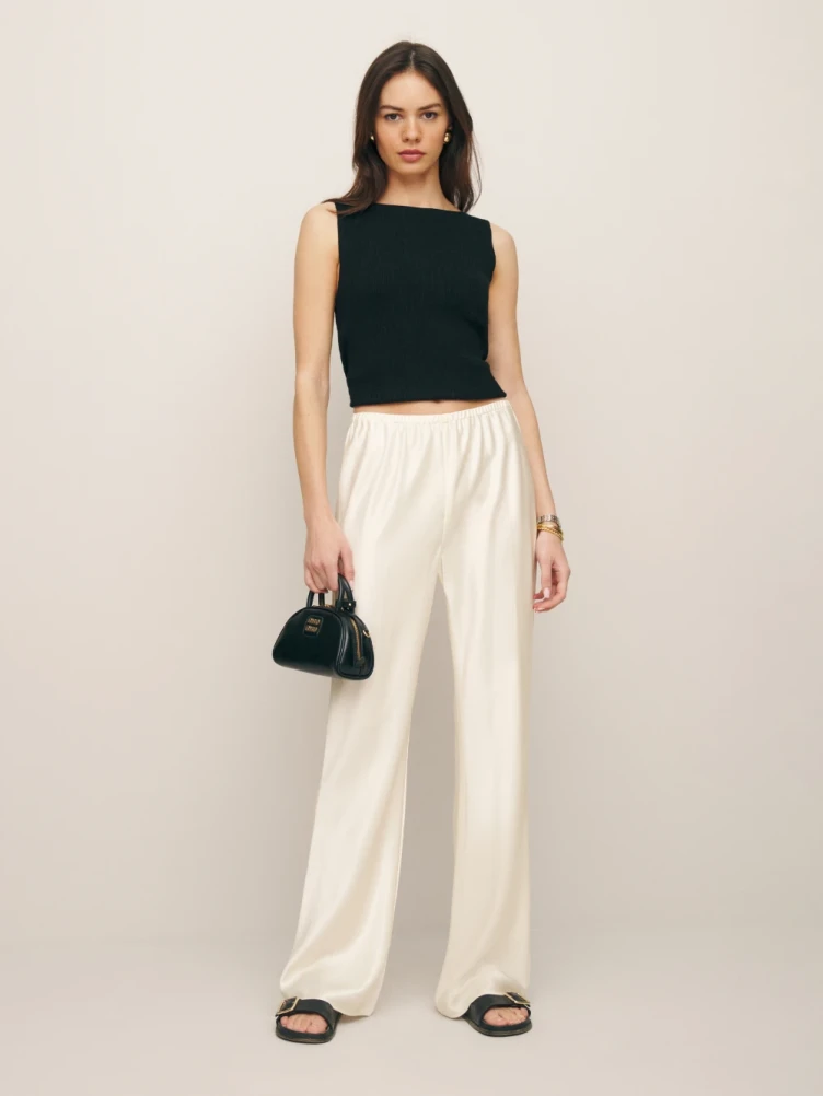 Reformation Gale Satin pants