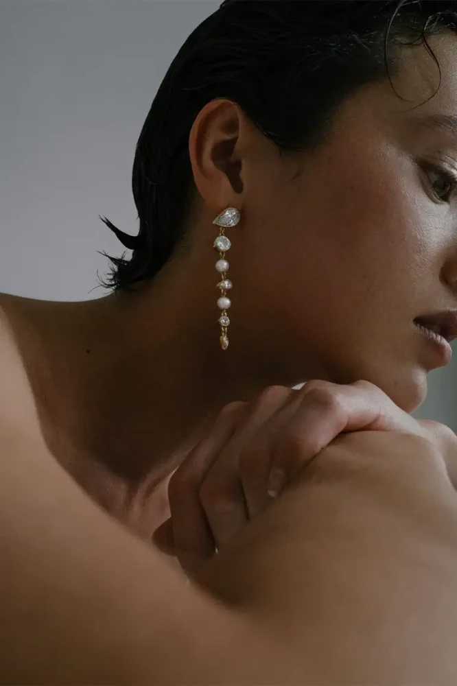 Completedworks pearl earrings
