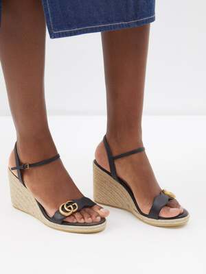 Gucci wedge  sandals 