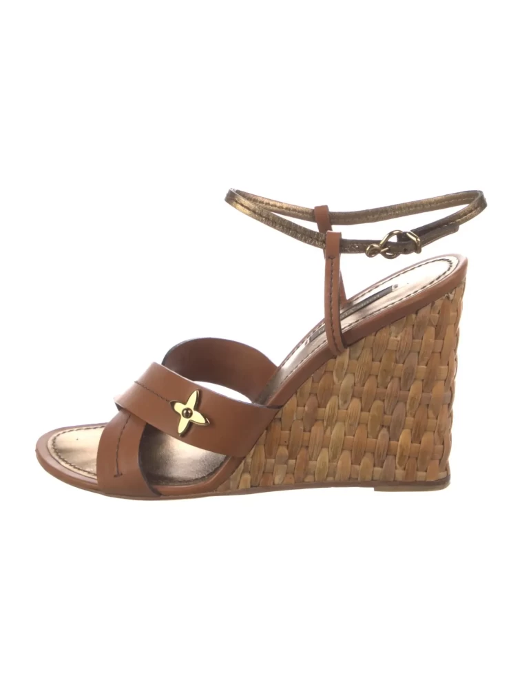 Louis Vuitton  wedge sandals