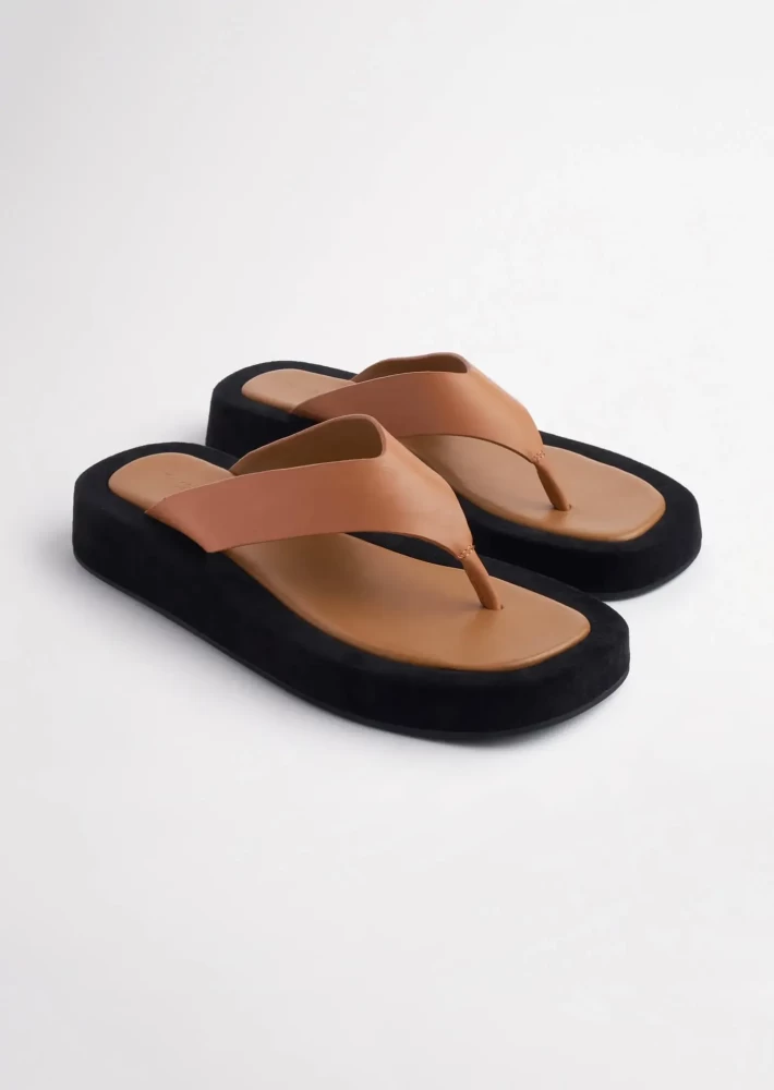 Tony Bianco Ives Chunky Flip Flop Sandals