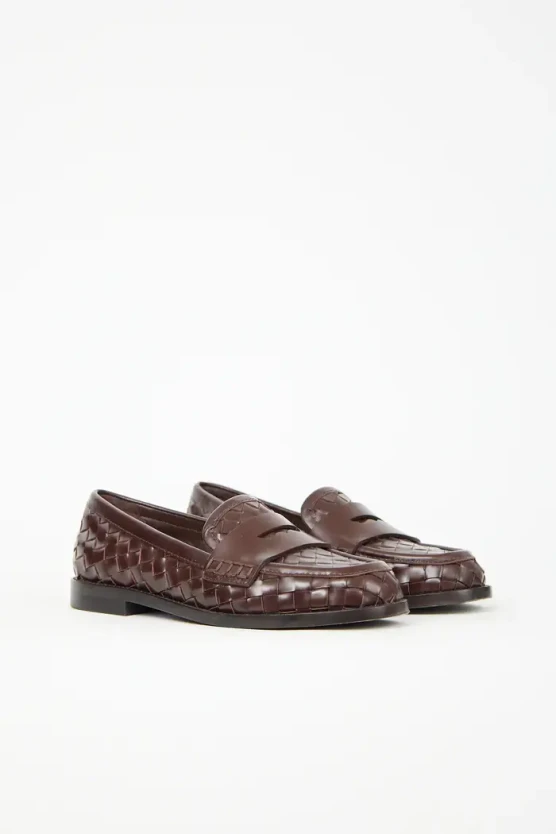 Loeffler Randall leather loafers