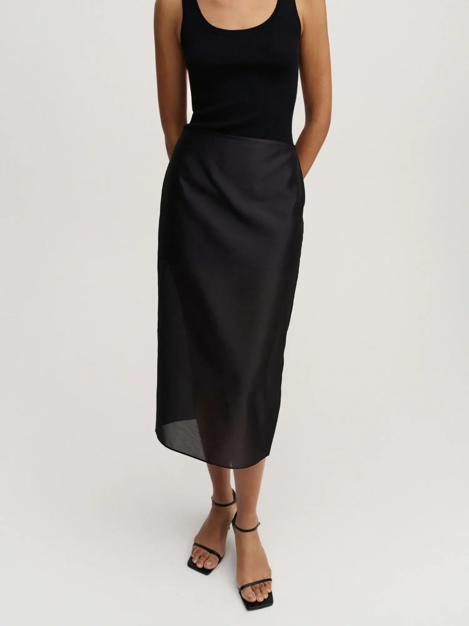 Almada midi skirt