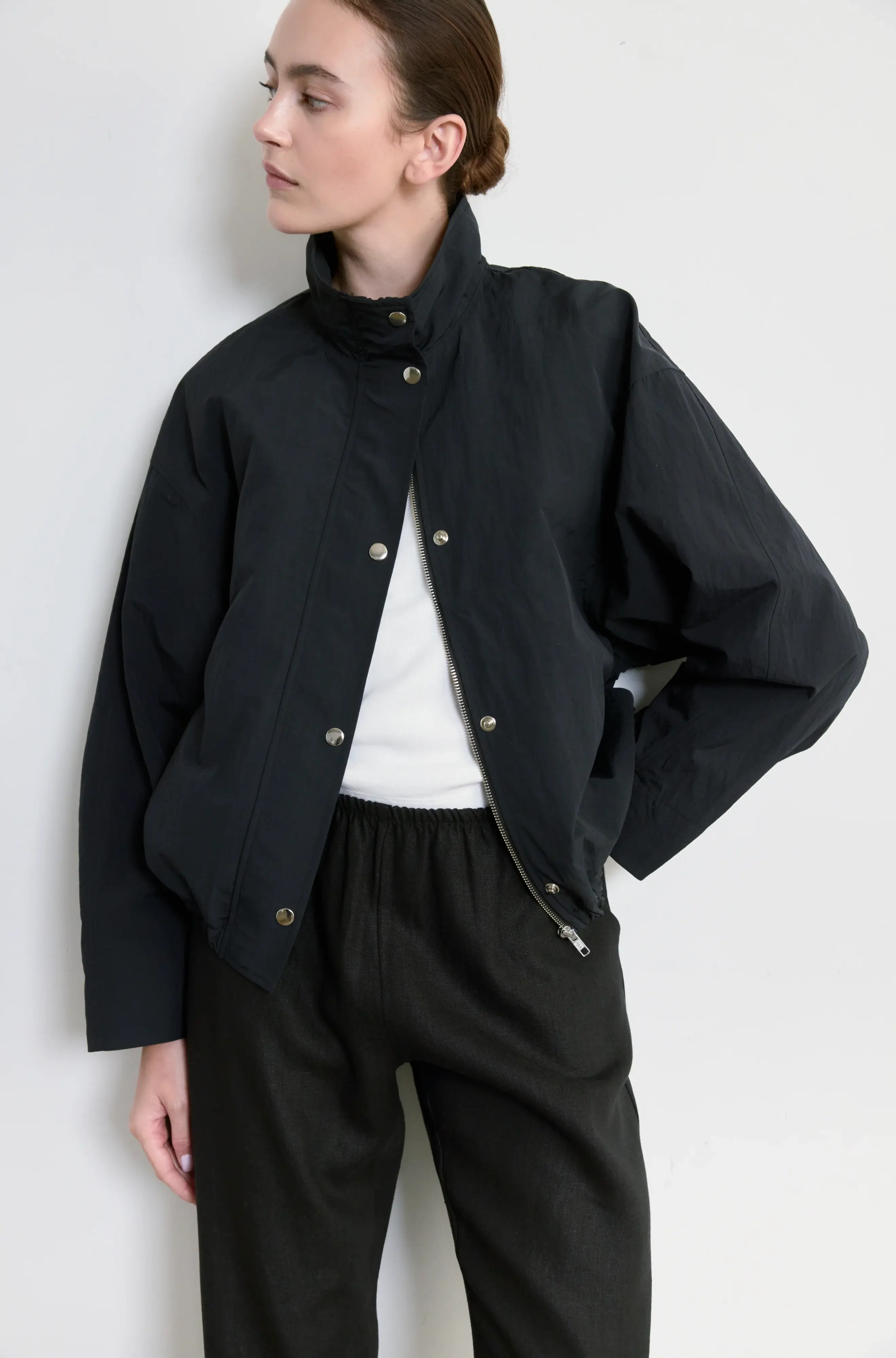 Almina concept black jacket