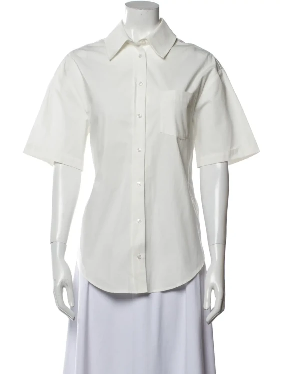 Anine Bing white cream denim jacket