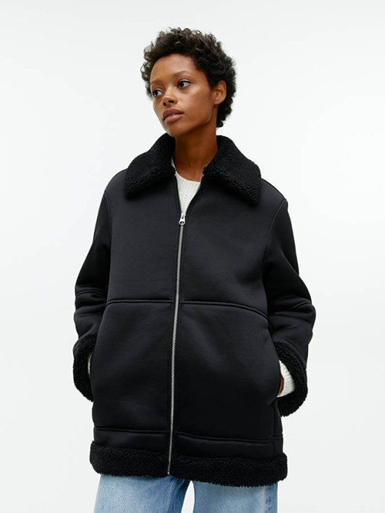 Arket Oversized Pile jacket
