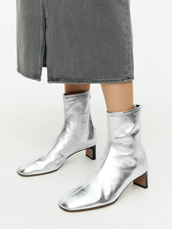 Arket silver boots