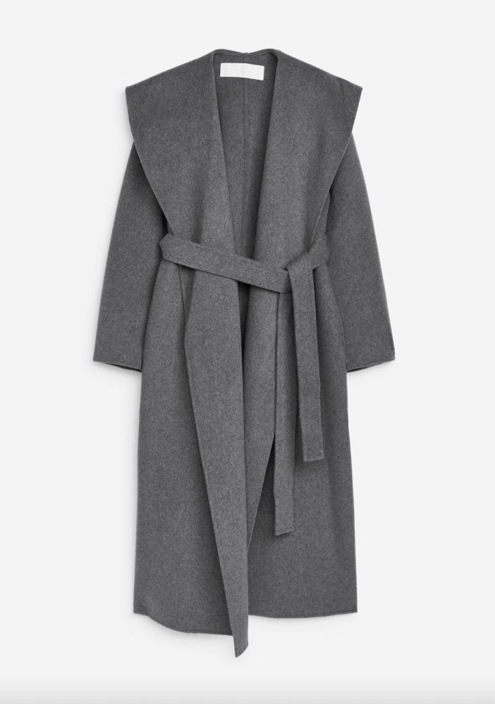 Arket grey coat