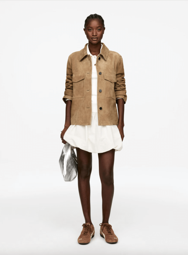 Arket suede jacket