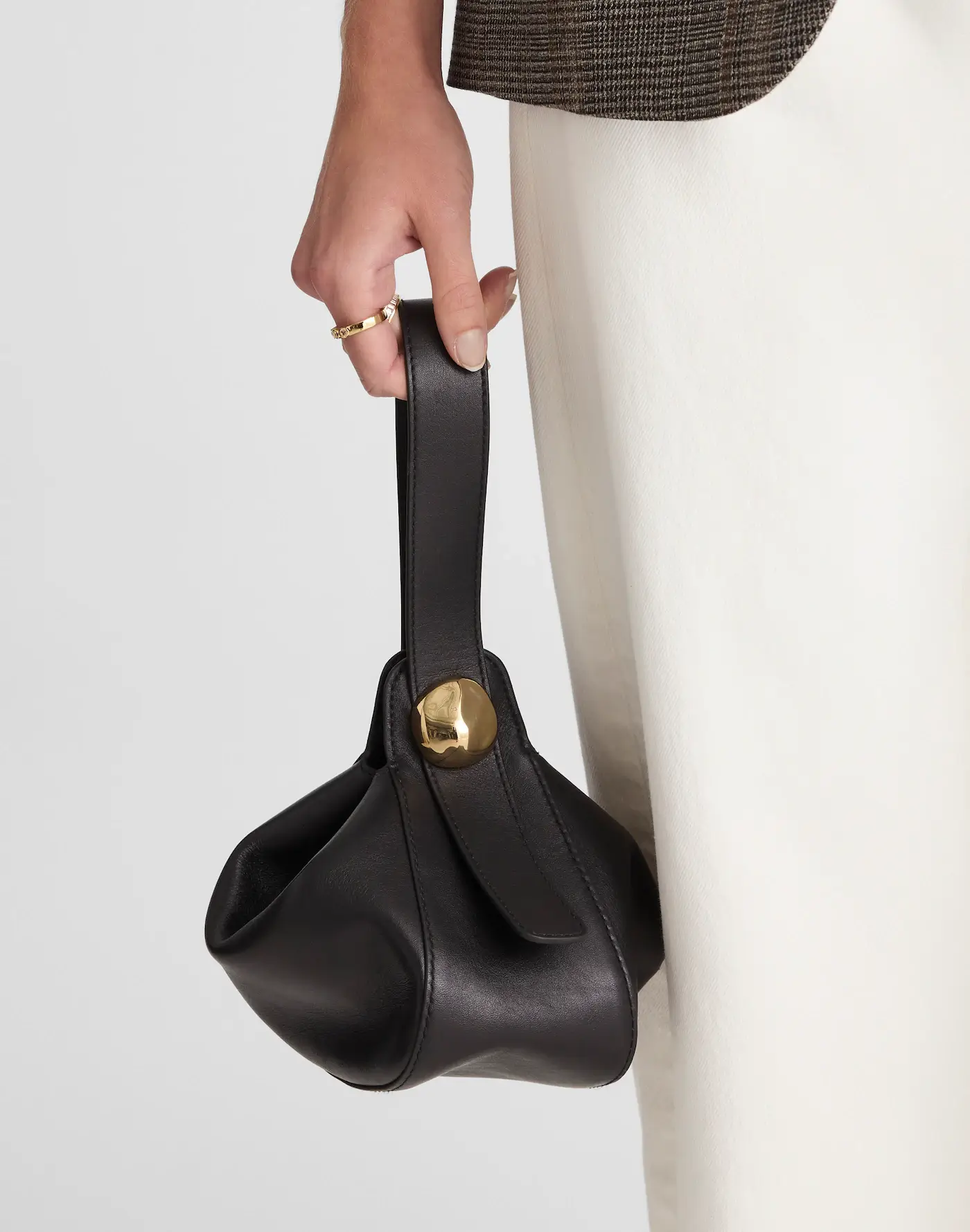 Madewell black wristlet bag