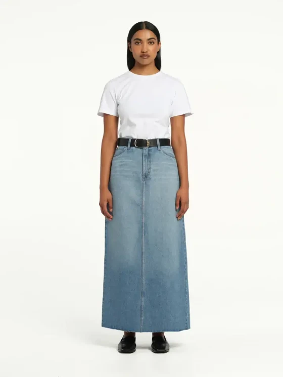 Nobody Denim denim maxi skirt