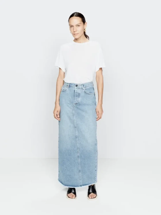 Raey denim skirt