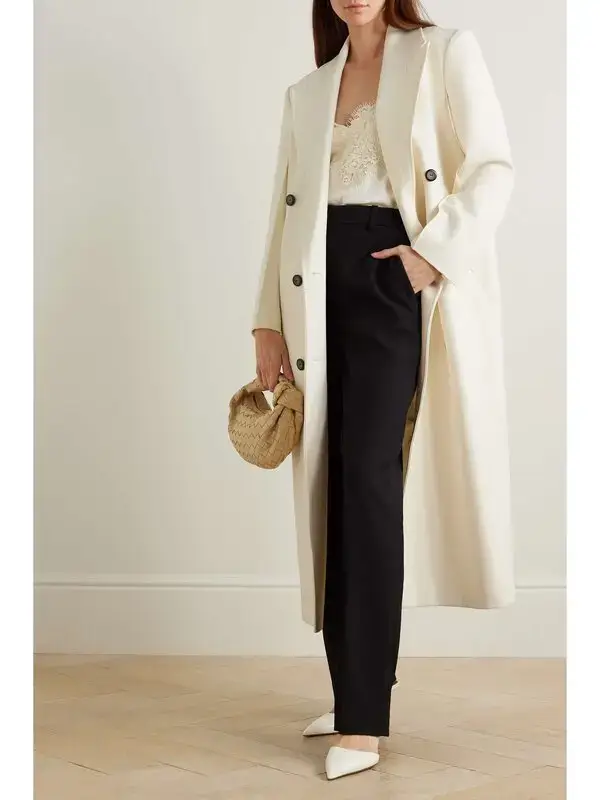 Rohe cream peacoat