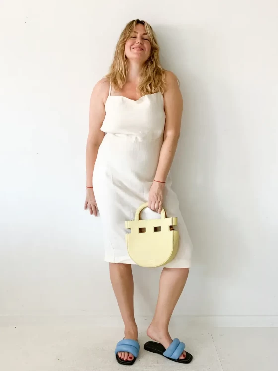 ST. AGNI OPEN BACK DRESS