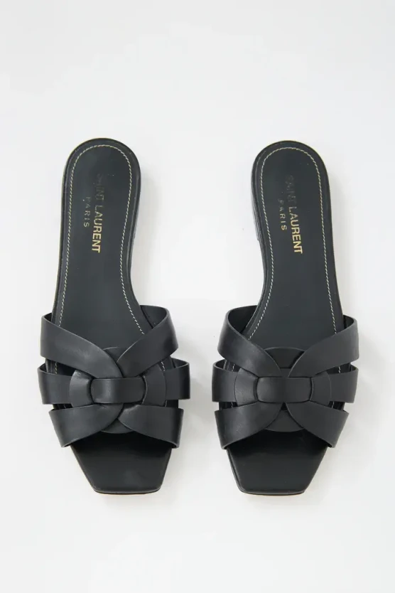 Saint Laurent black sandals