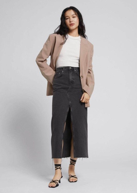 & Other Stories  Denim pencil skirt