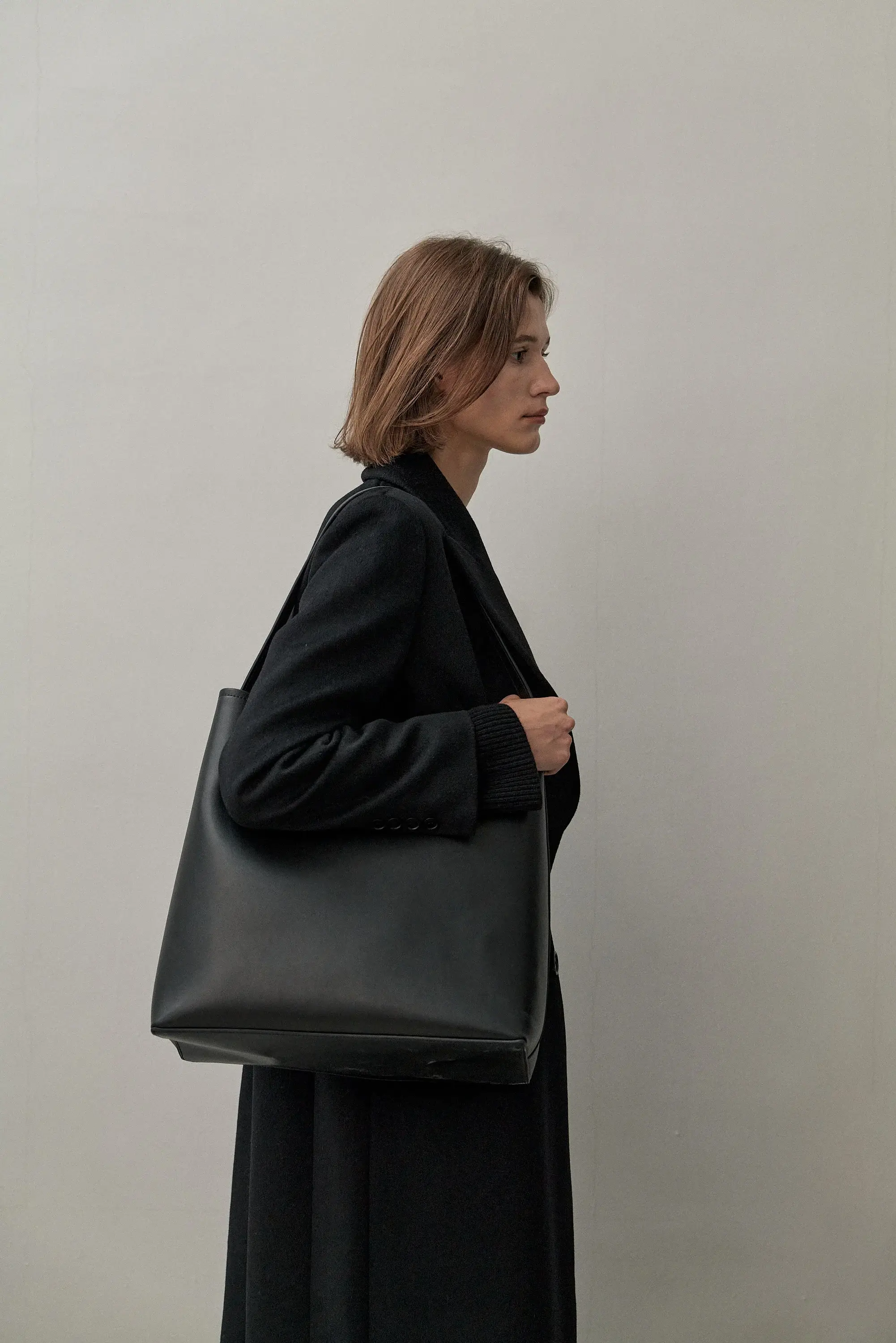 The Curated black weekend tote bag