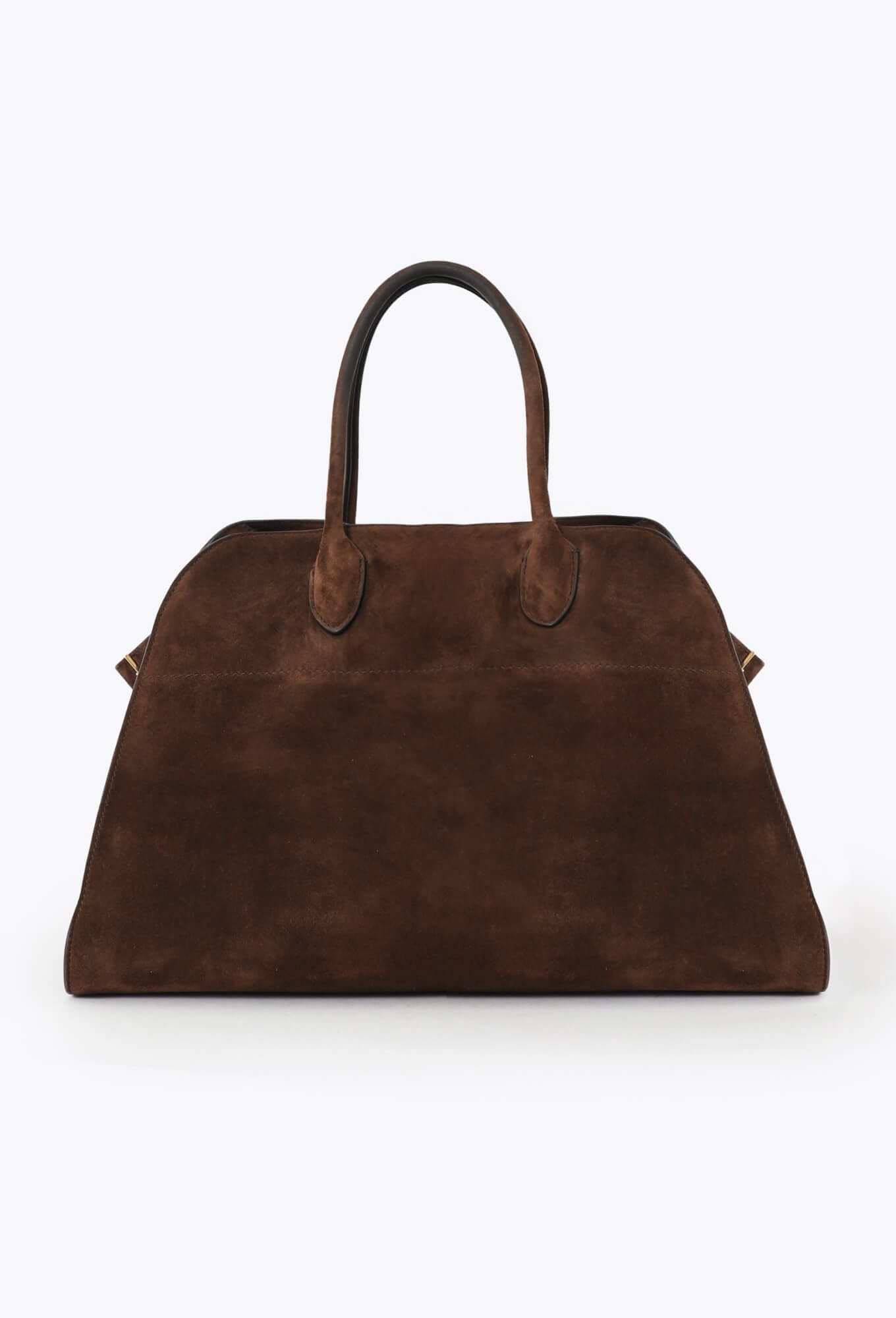 The row suede margaux  bag