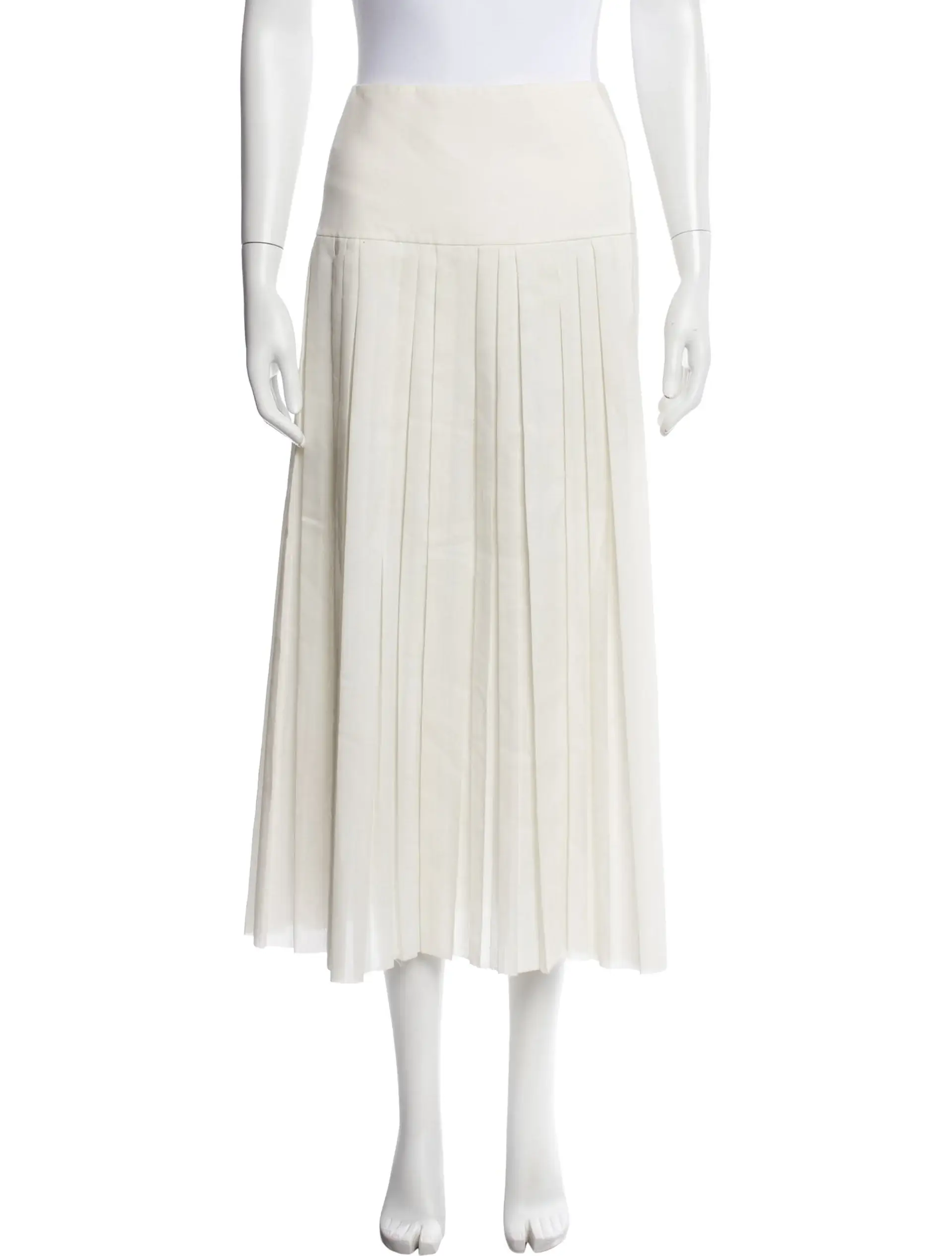 The Row pleat skirt
