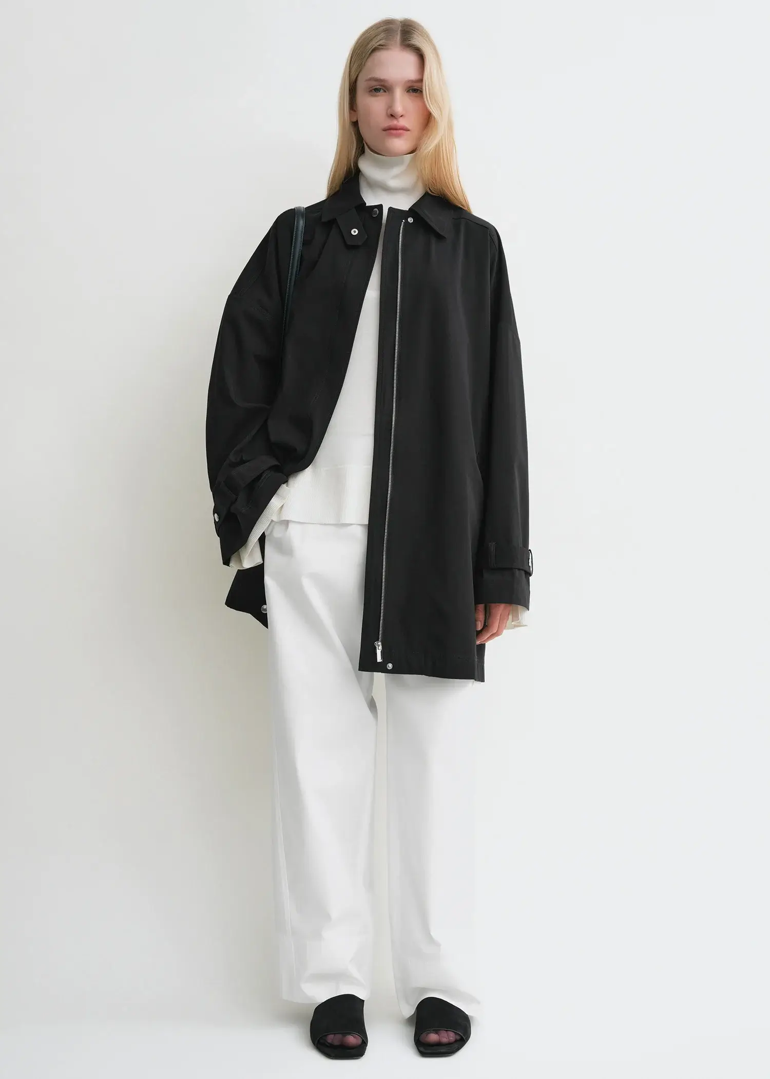Toteme oversized trench jacket