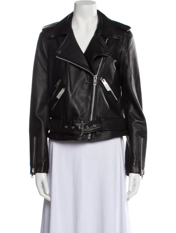 Walter Baker leather biker jacket