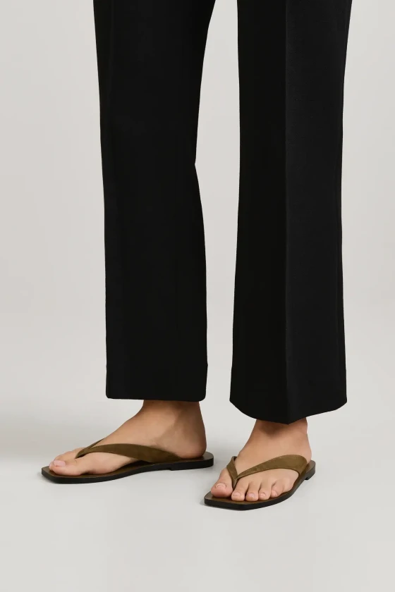 A Emery suede sandals