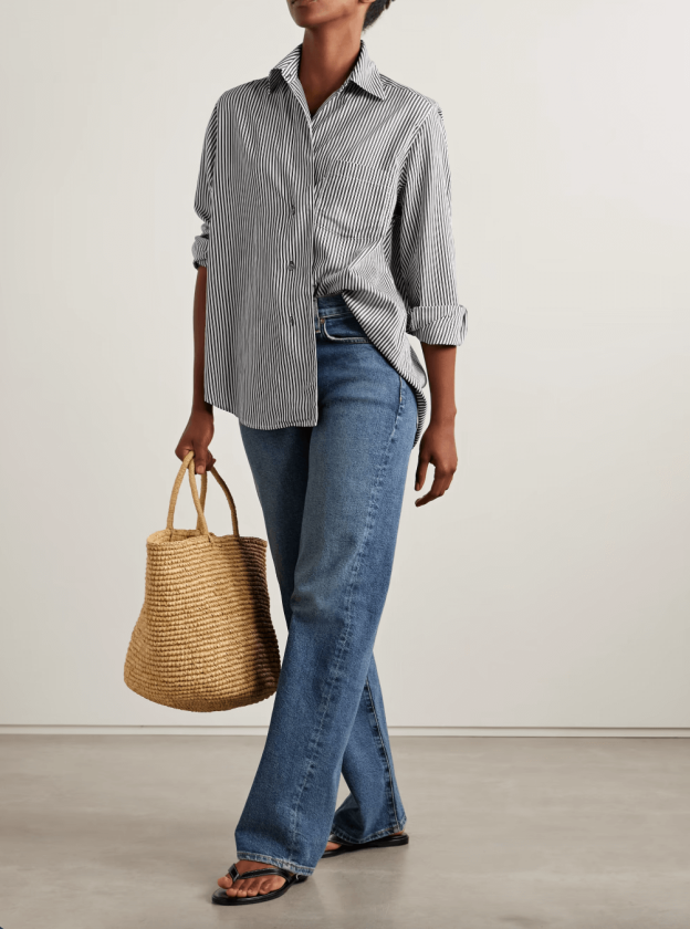 Agolde striped shirt