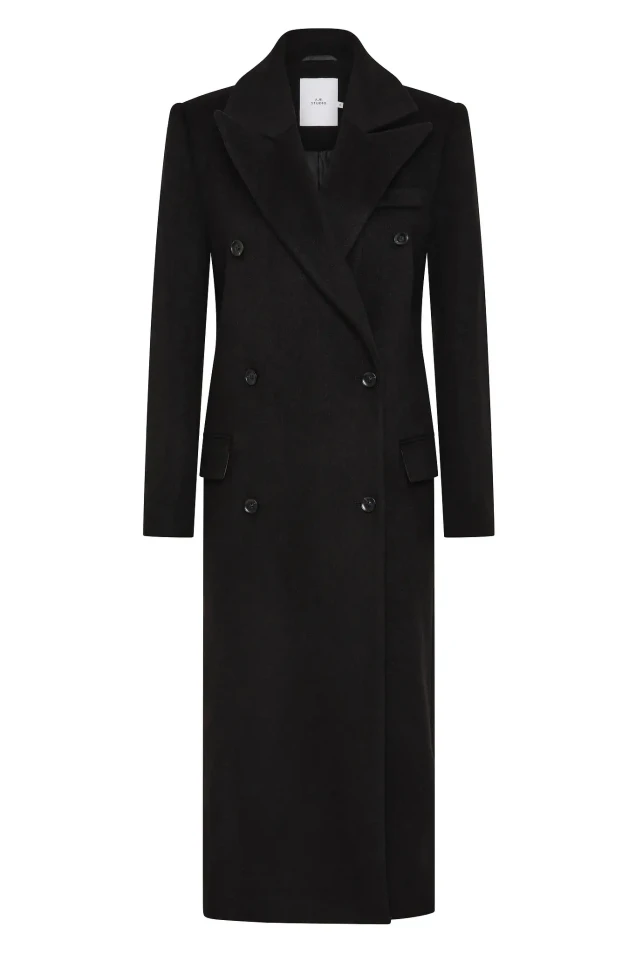 Aje black coat