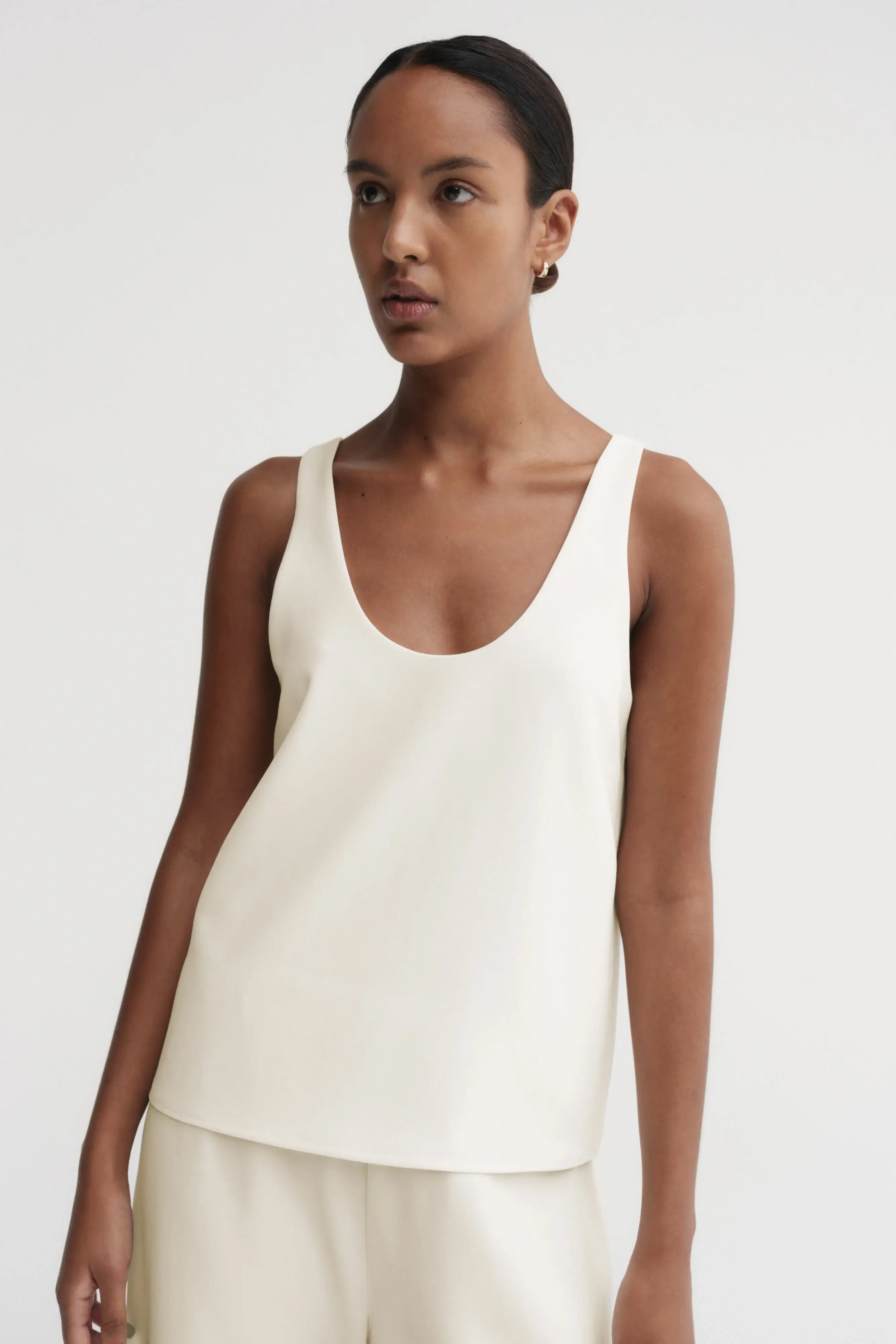 Almada cream romy top