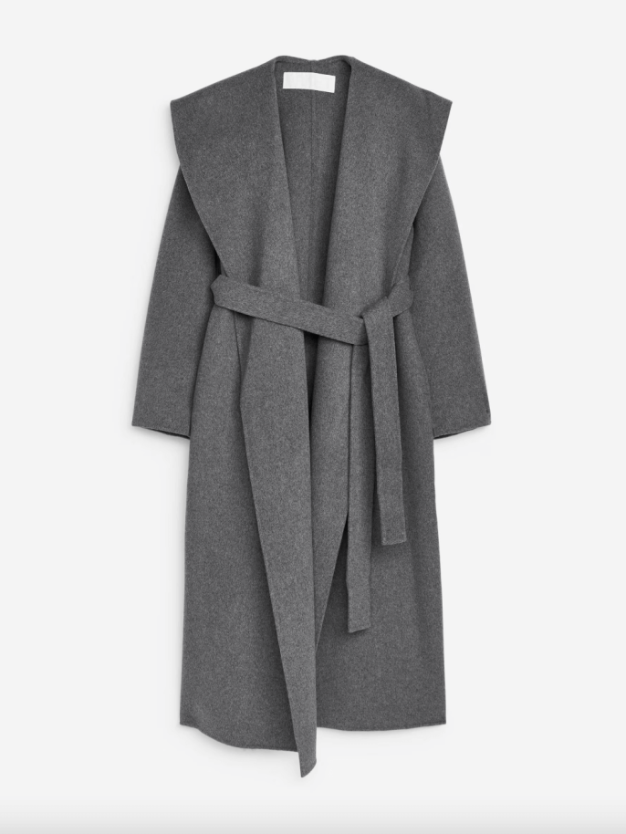 Arket grey coat