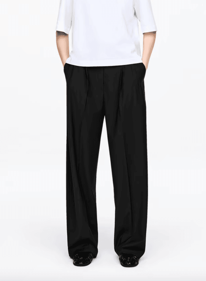 Arket black tailored pants