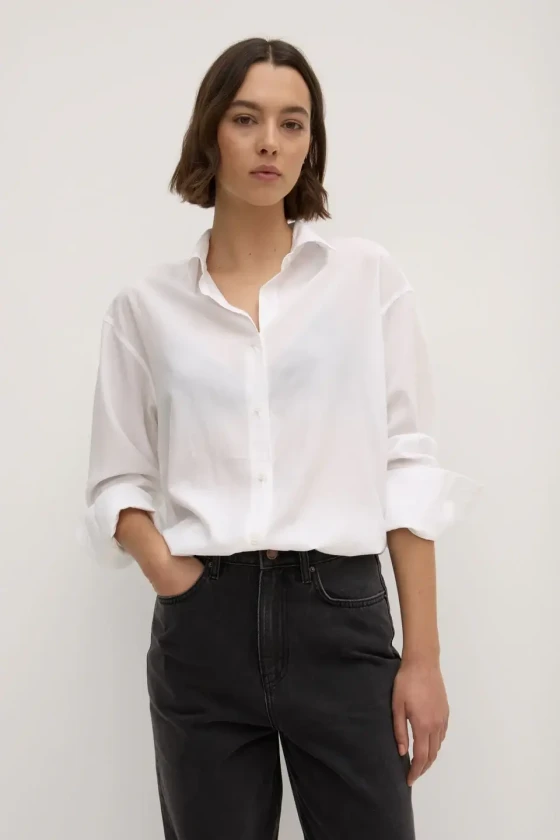 Assembly Label white shirt