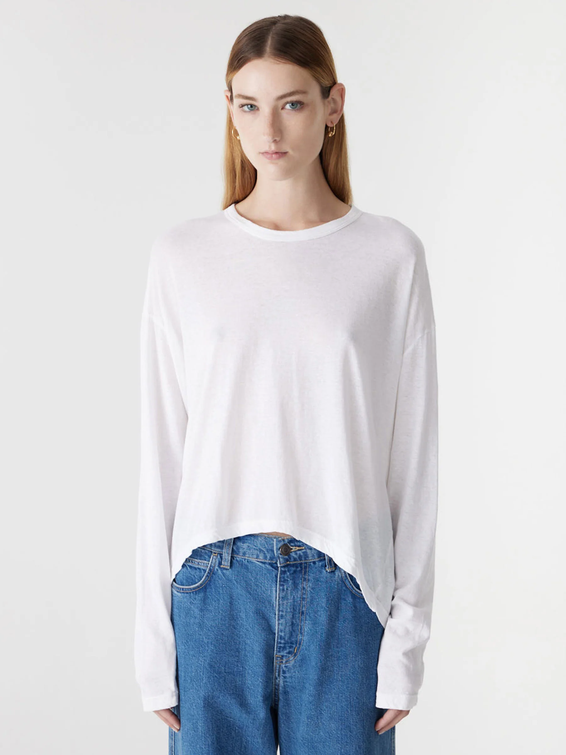 Bassike curved t-shirt