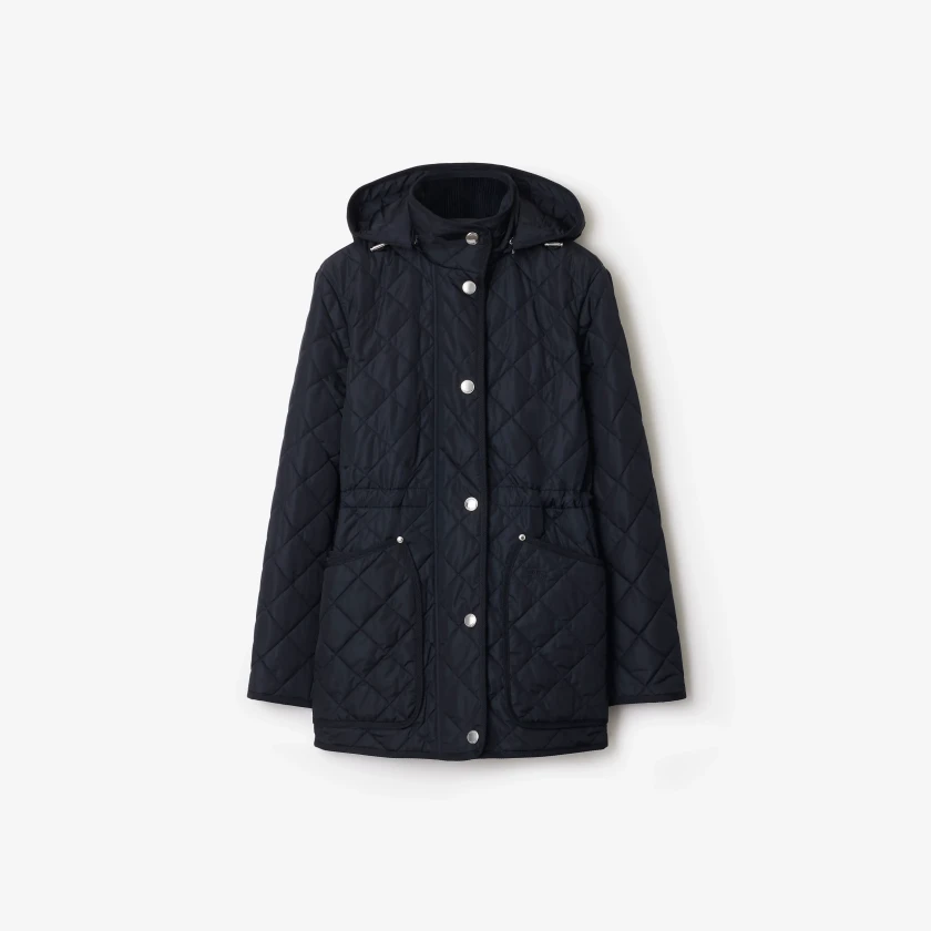 Burberry Quilted navy jacket