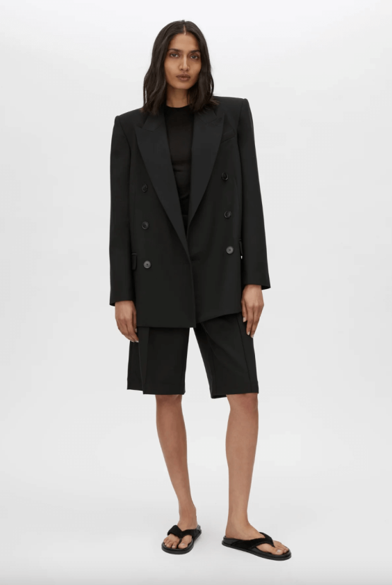 Camilla & Marc black double breasted blazer