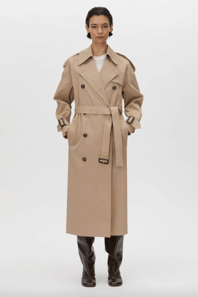Camilla & Marc beige trench coat