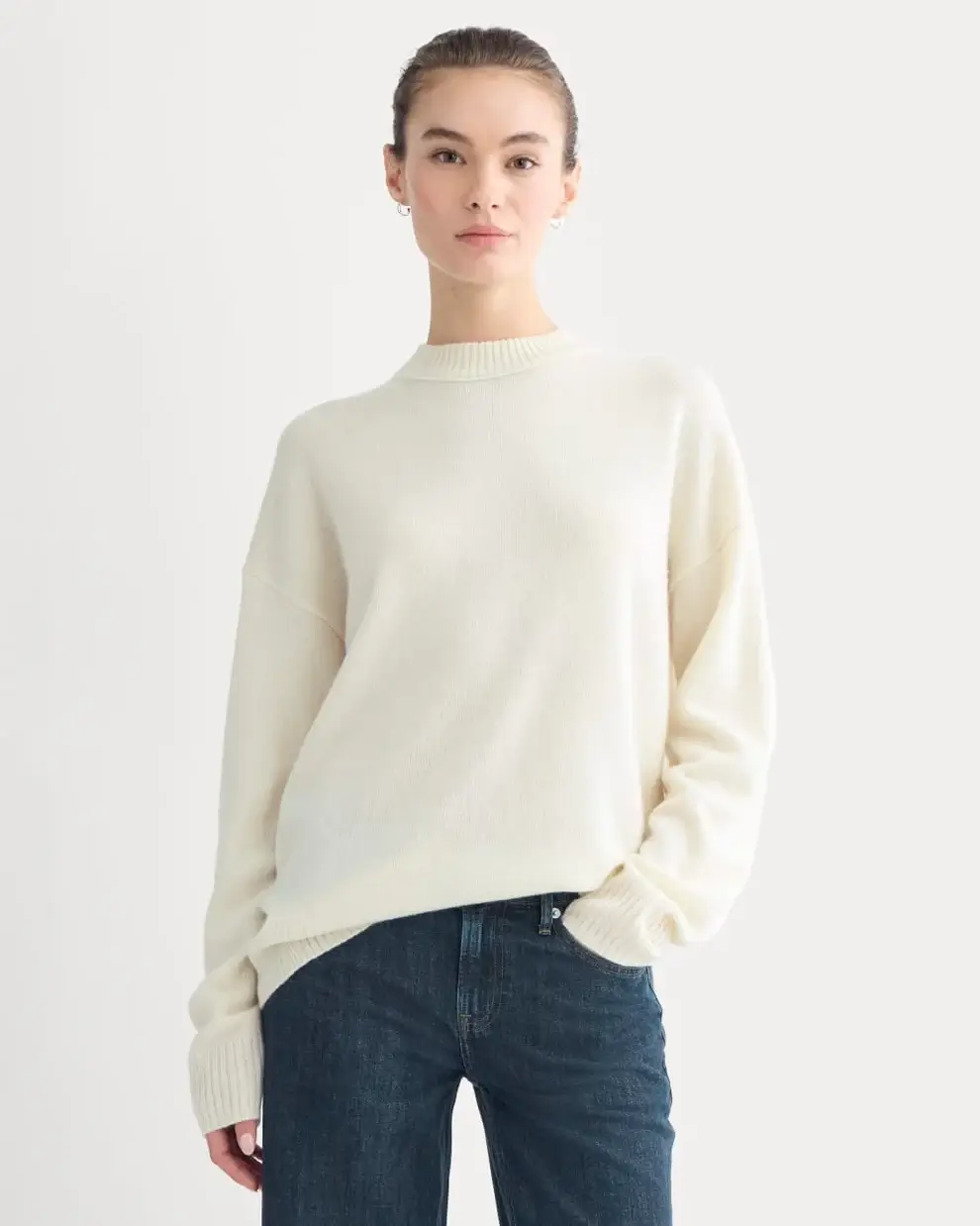 Everlane cream jumper